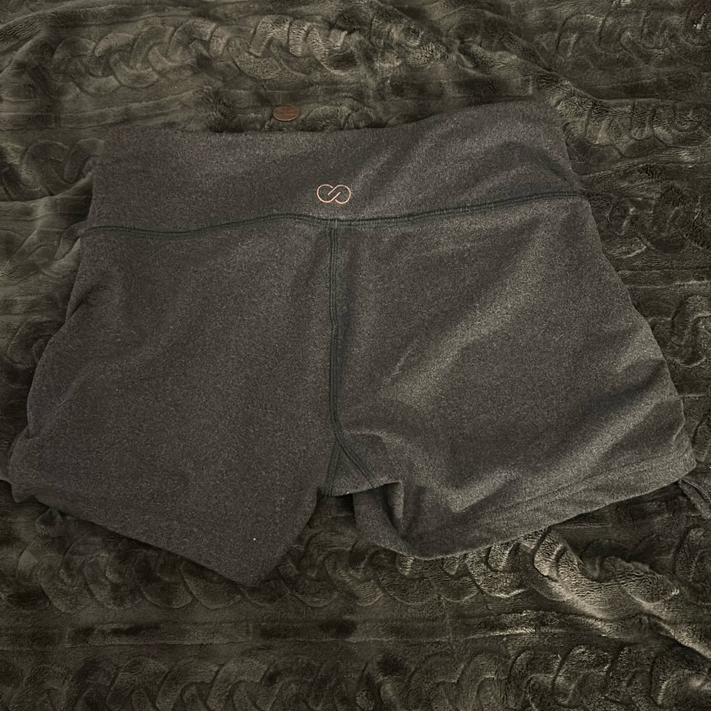 Grey Calia workout shorts